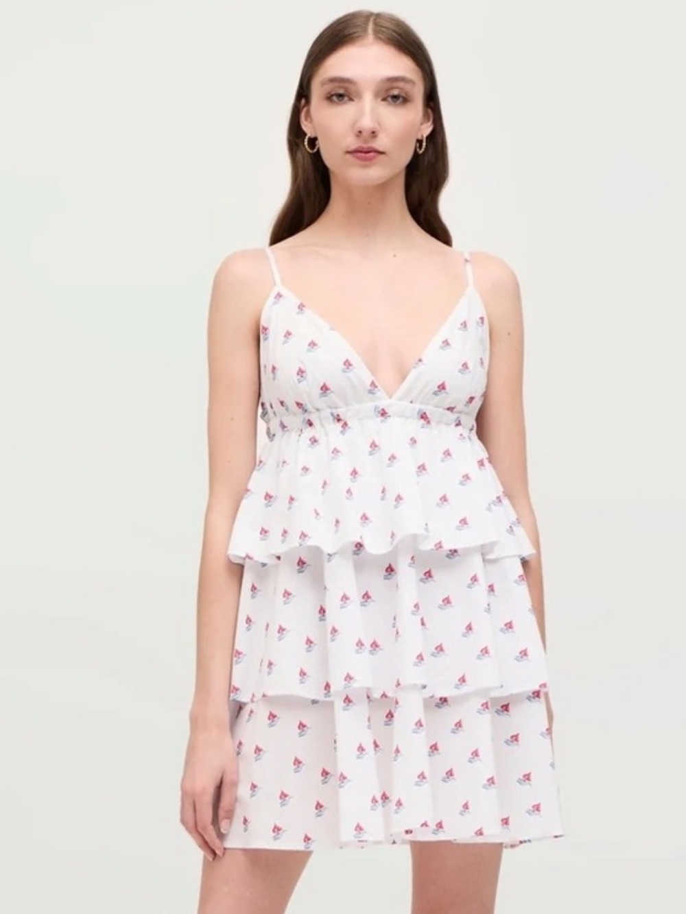 NEW Hill House Home The Gigi Dress in Love Boats  Cotton Size S Small